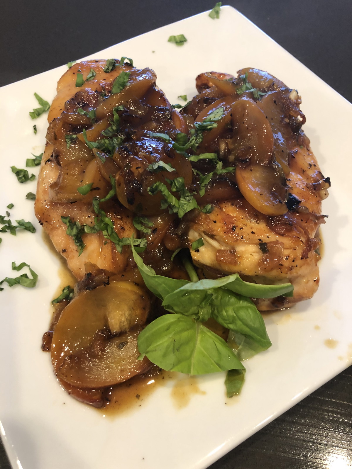 Baked Peach Glazed Chicken