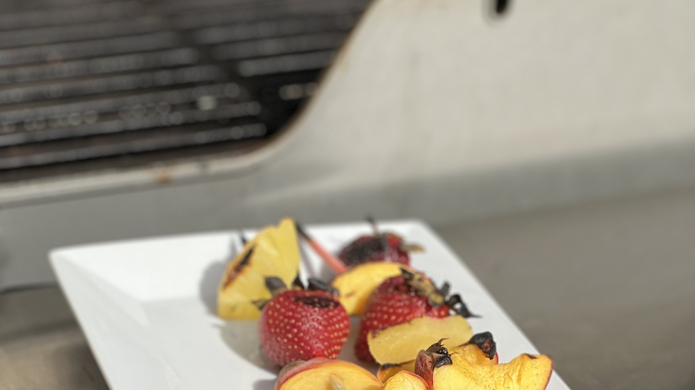 Grilled Fruit Skewers