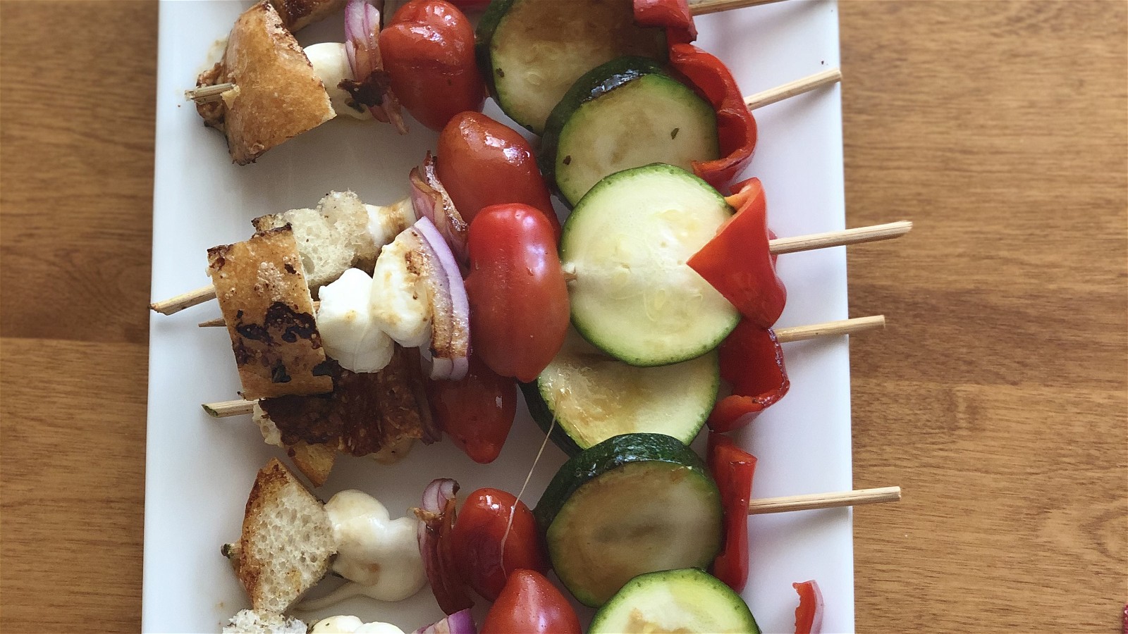 Panzanella Skewers