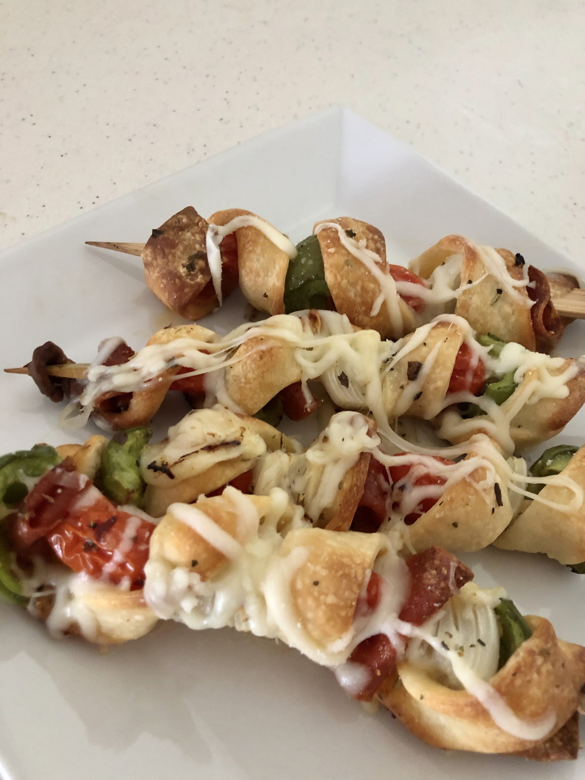 Pizza Skewers