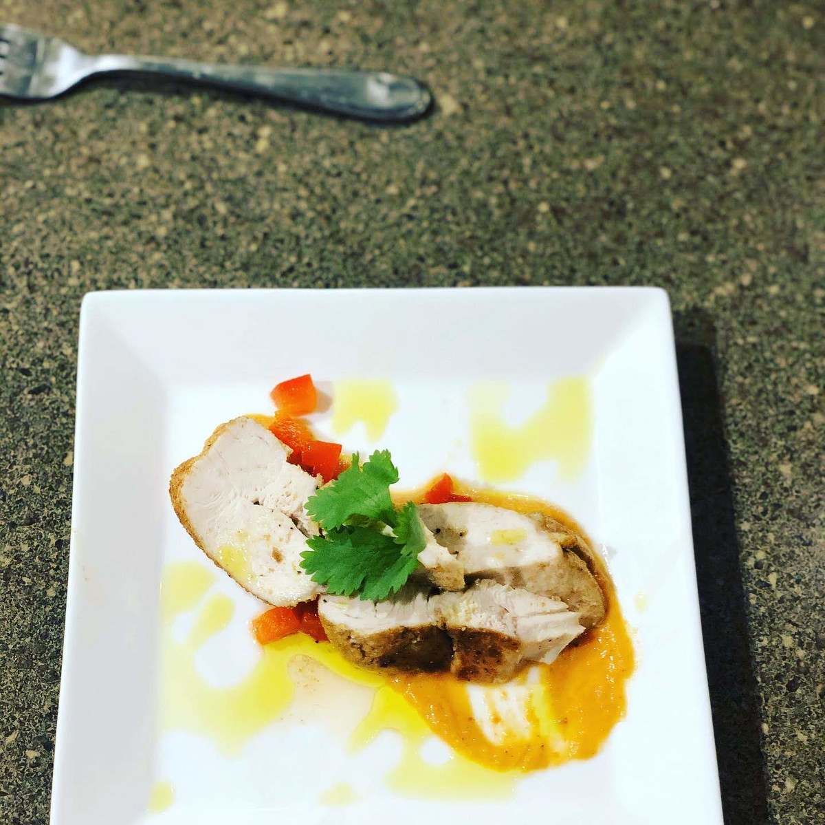 Crispy Cumin Dusted Chicken Breast