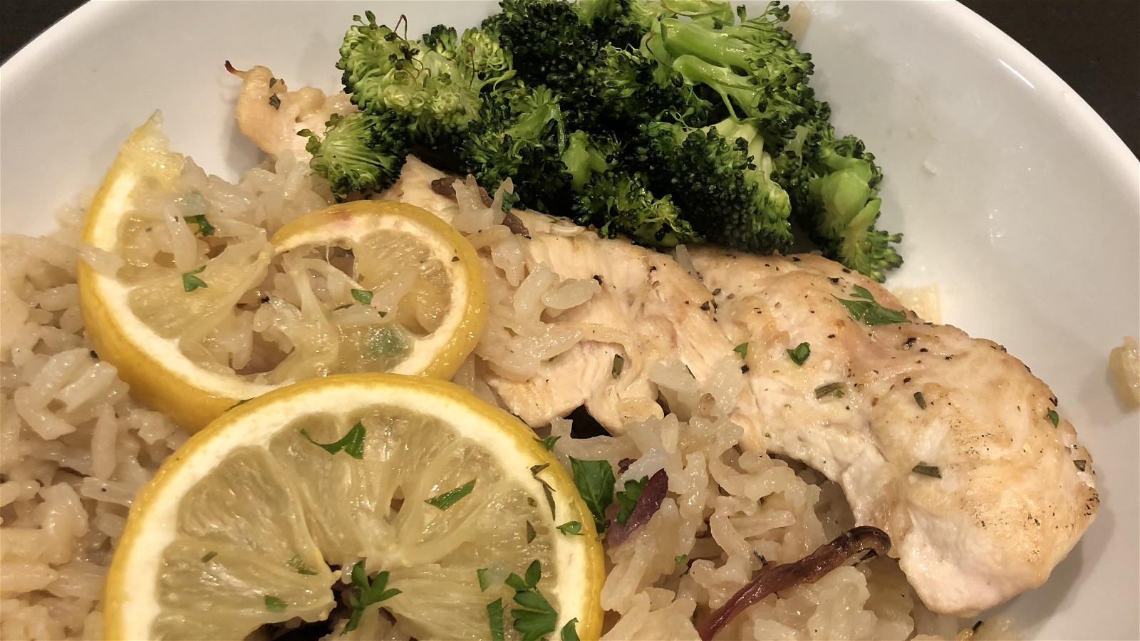 Rosemary Lemon Chicken and Rice