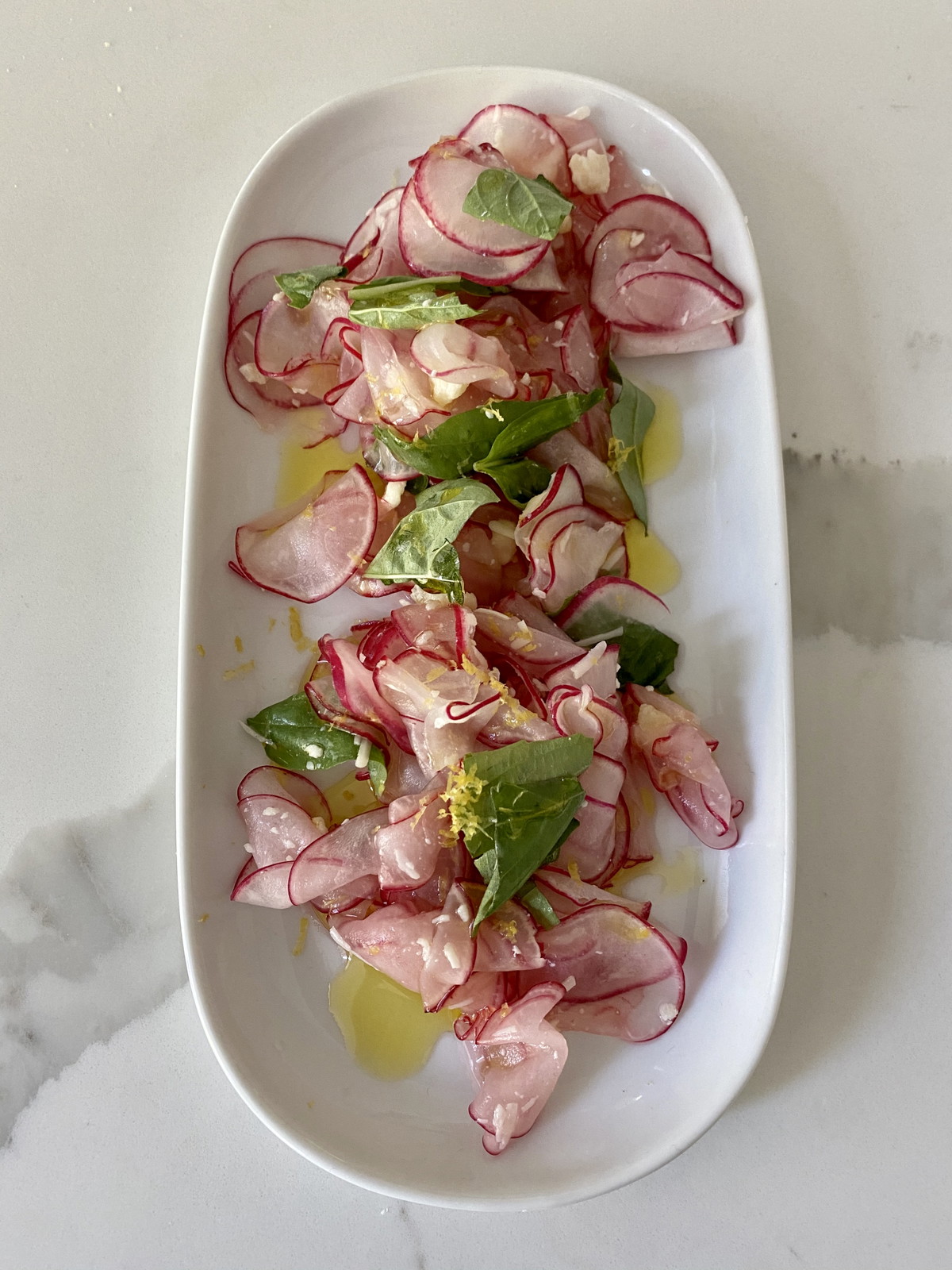 Radish Rainbow Salad