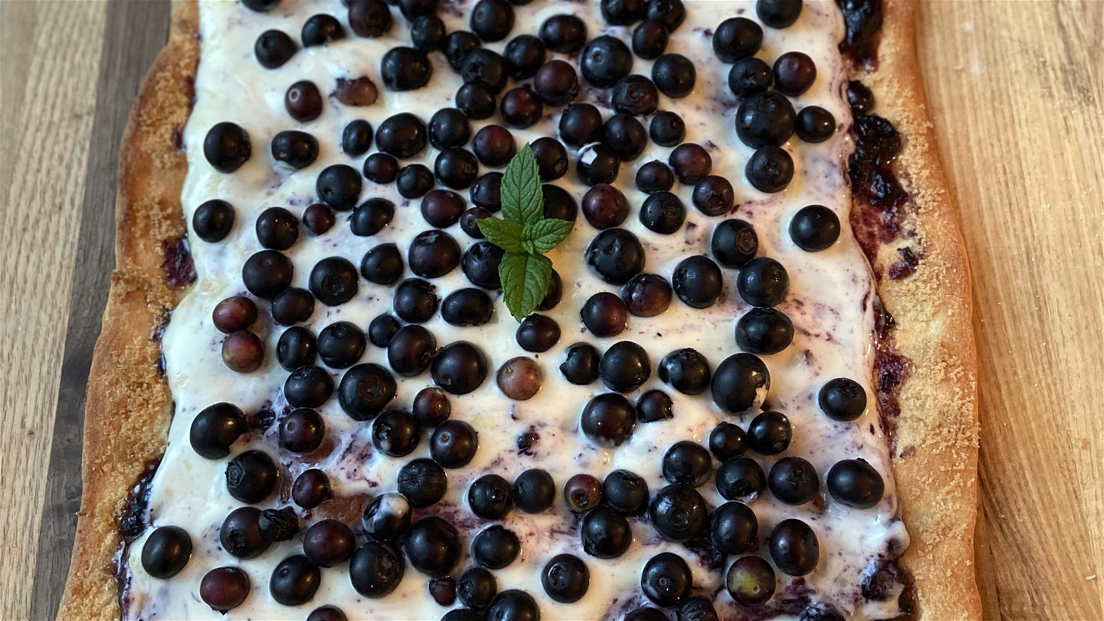 Image of Blueberry Mascarpone Pizza