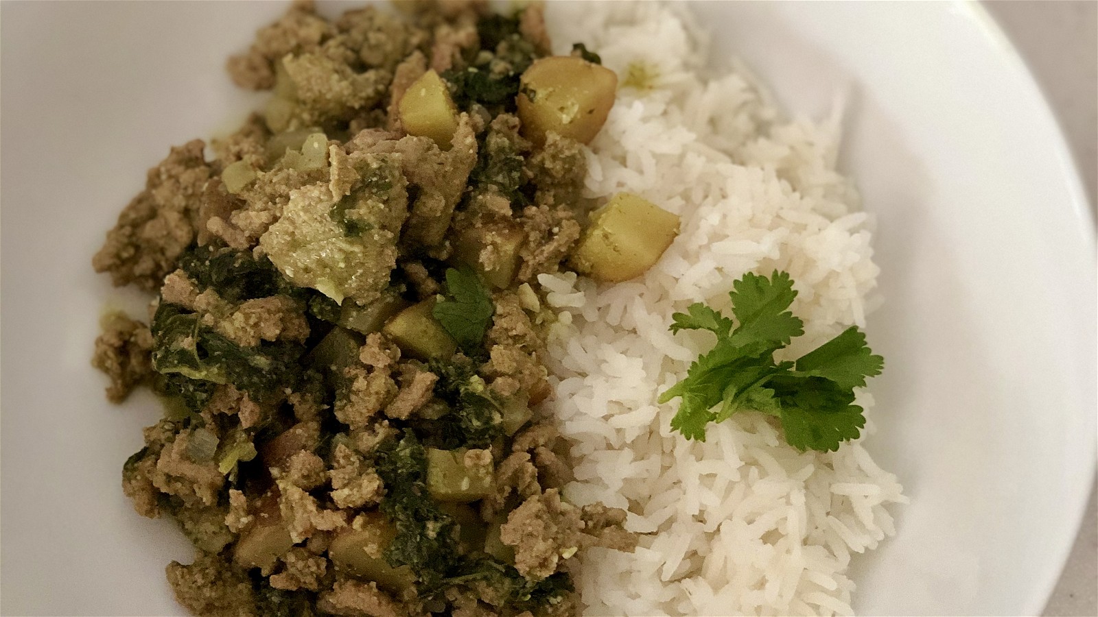 Image of Kale and Turkey Rice Bowl