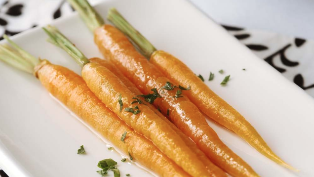 Image of Baby Carrots with Ginger and Citrus Glaze