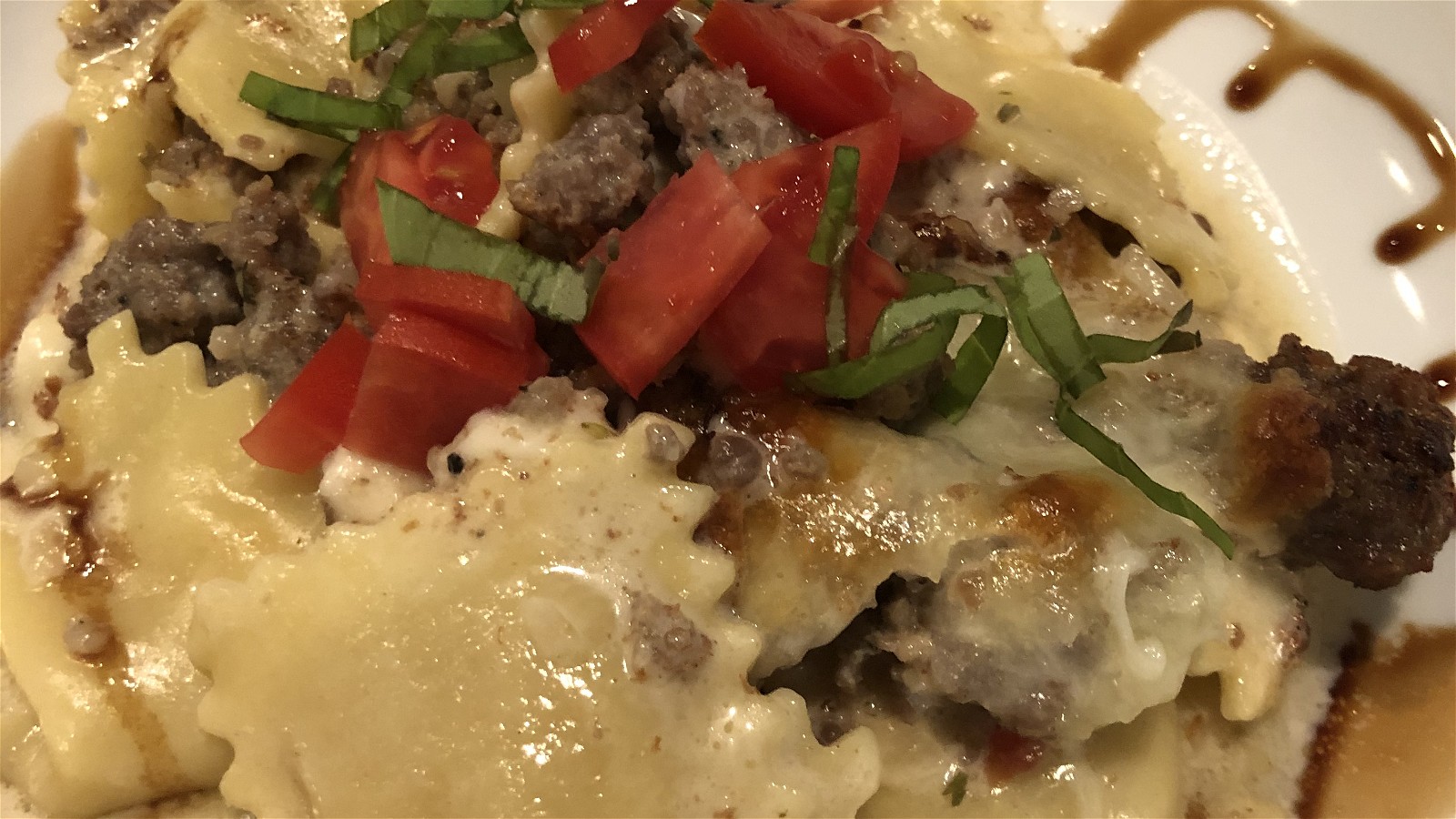 Baked Ravioli Caprese
