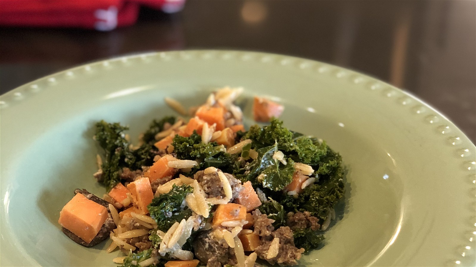 Pasta with Kale and Butternut Squash