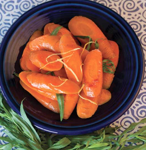 Pomegranate Glazed Carrots