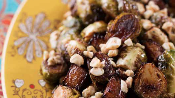 Image of Maple-Roasted Brussels Sprouts and Rutabagas
