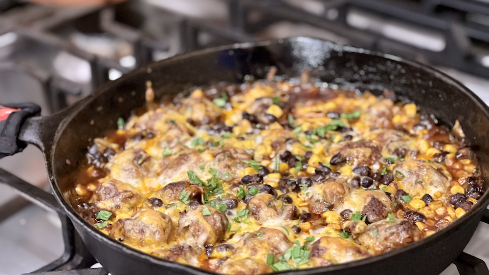 Enchilada Meatballs