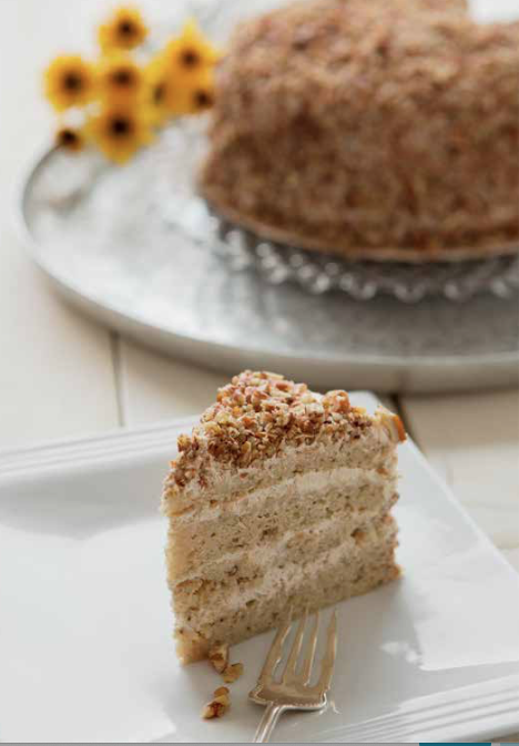 Pecan Cream Cake