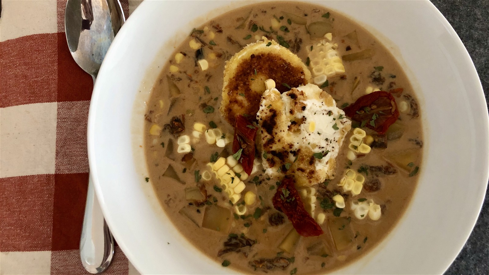Image of Sundried Tomato Corn Chowder