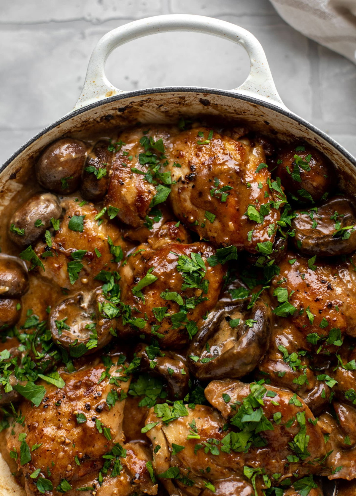 Balsamic Chicken and Mushrooms