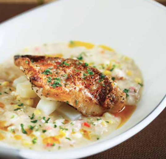 Red Fish Blue Fish Chowder