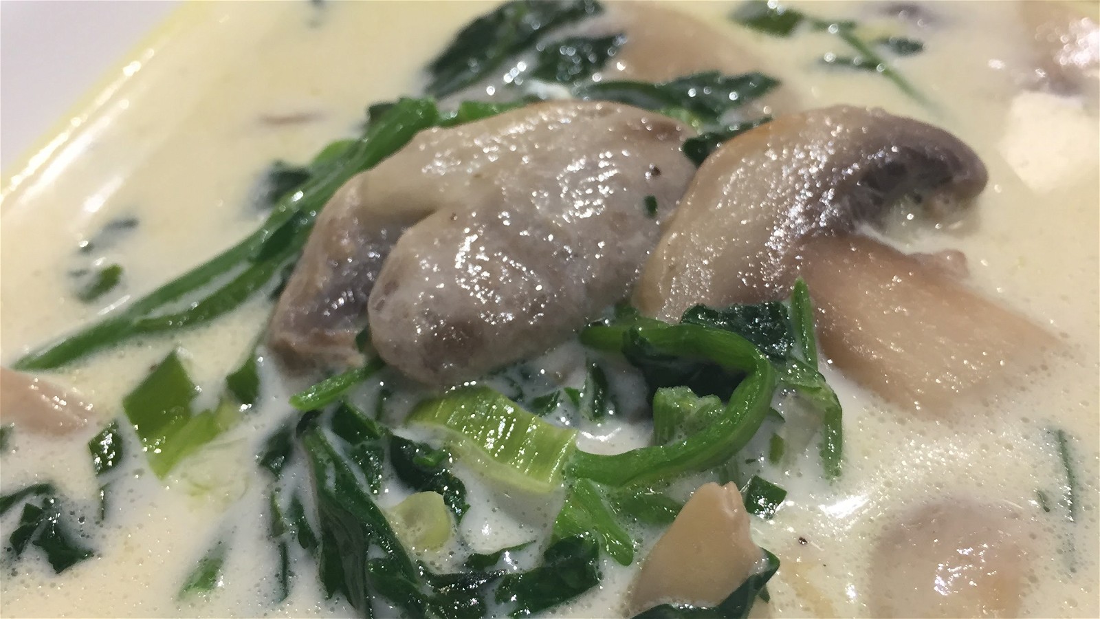 Image of Bisque of Morel Mushrooms and Watercress