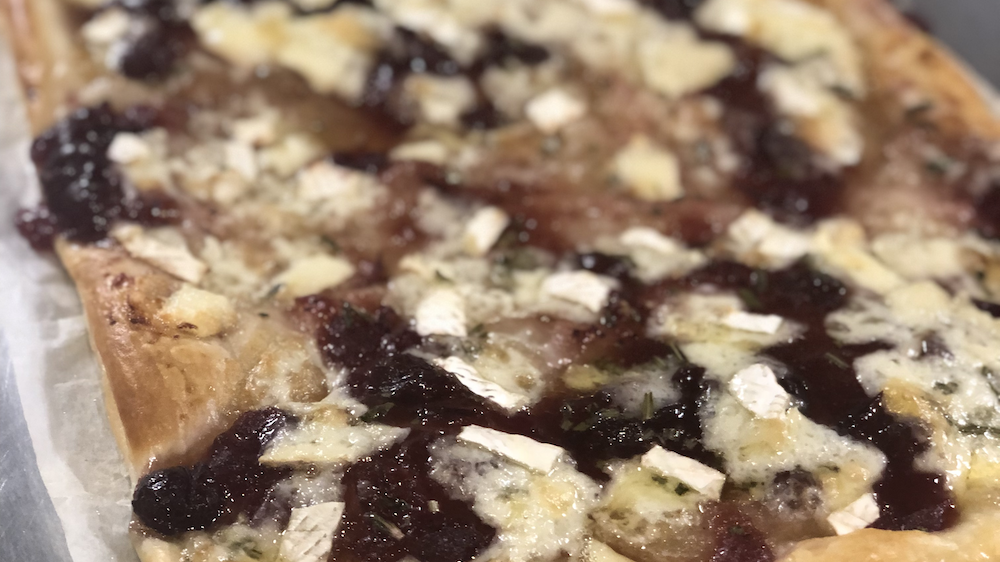 Cranberry and Brie Tart