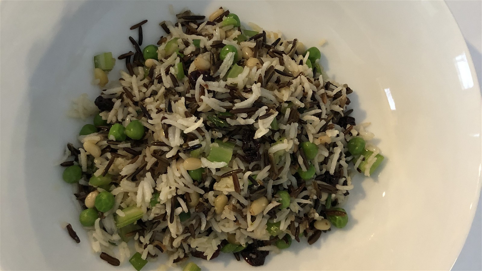Image of Wild Rice with Celery, Cranberries and Pine Nuts