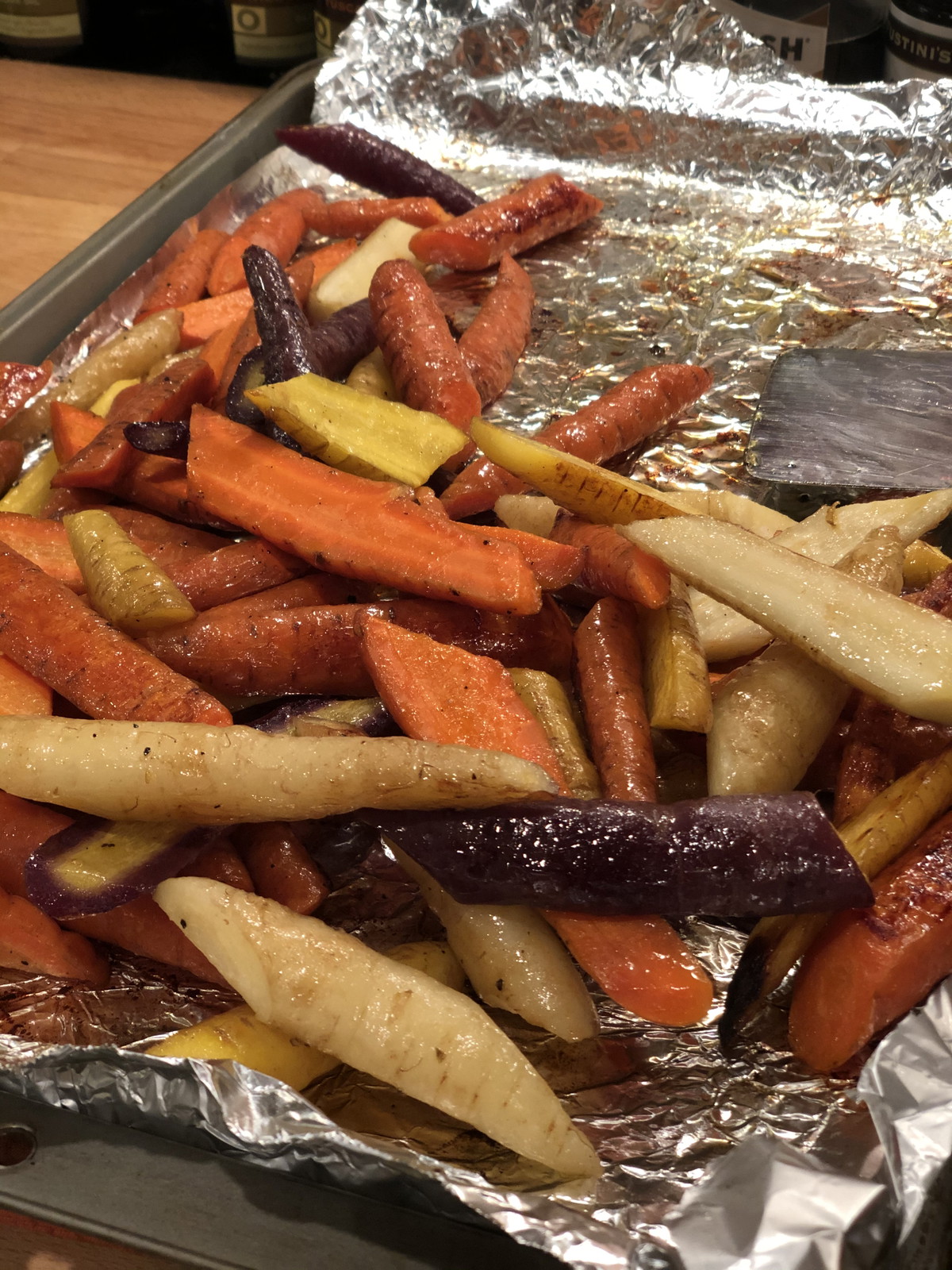 Roasted Heirloom Carrots