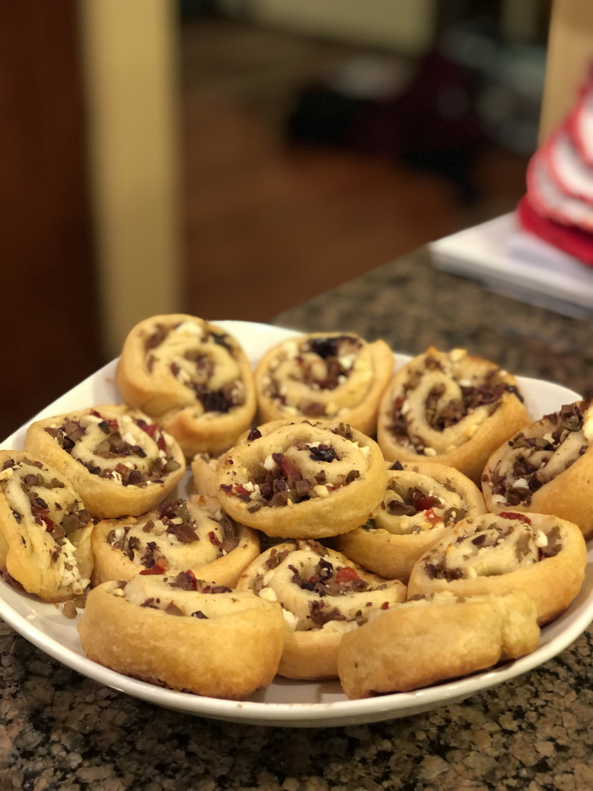 Mediterranean Crescent Pinwheels