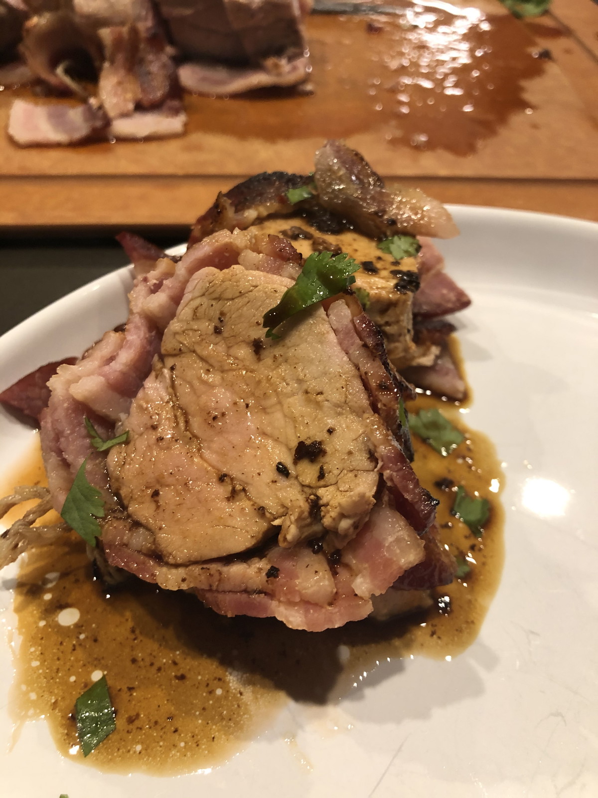 Bacon Wrapped Pork Tenderloin