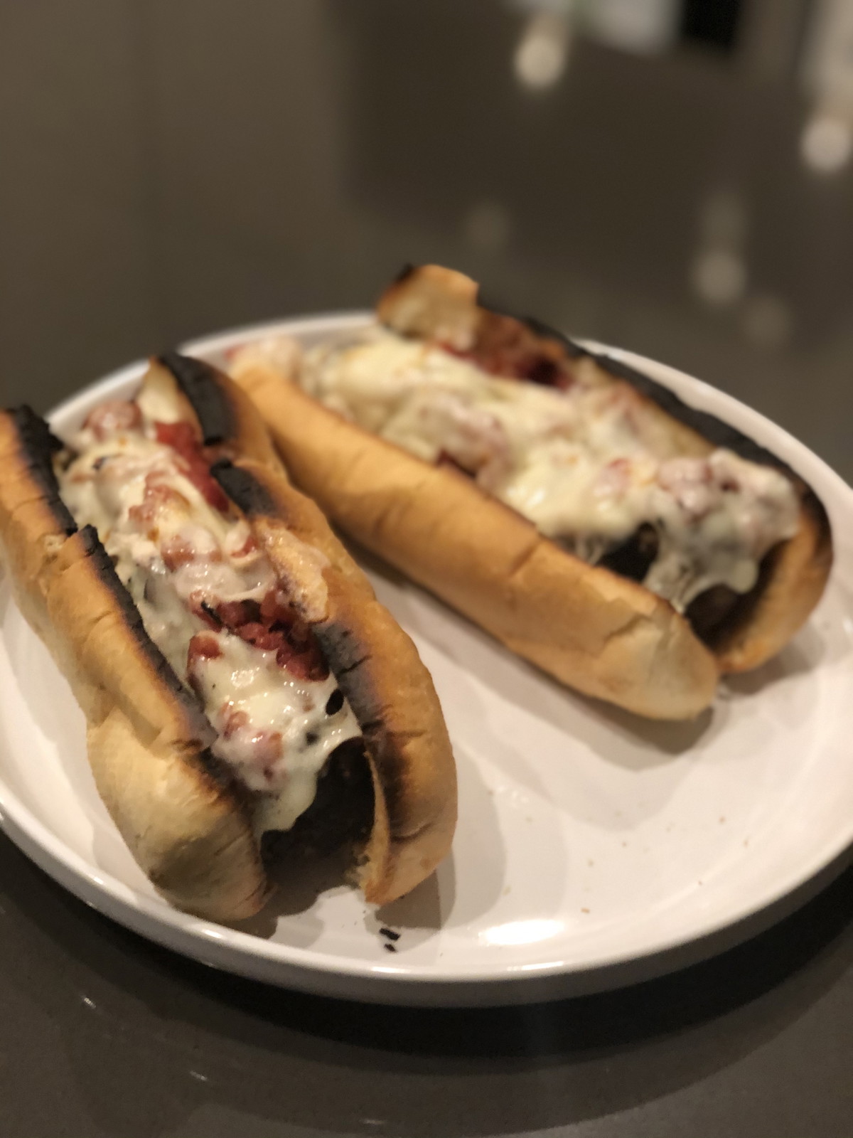 Chicken Meatball Hoagies