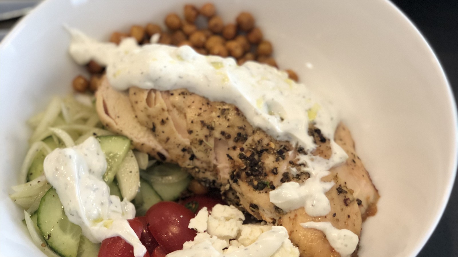 Mediterranean Chicken Power Bowl