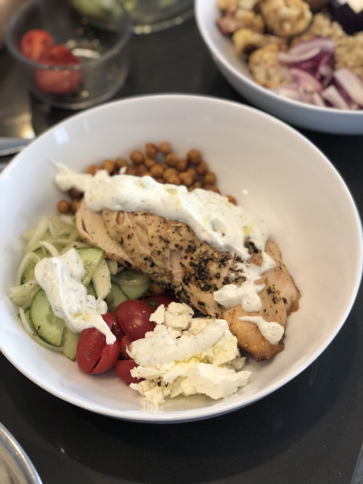 Mediterranean Chicken Power Bowl
