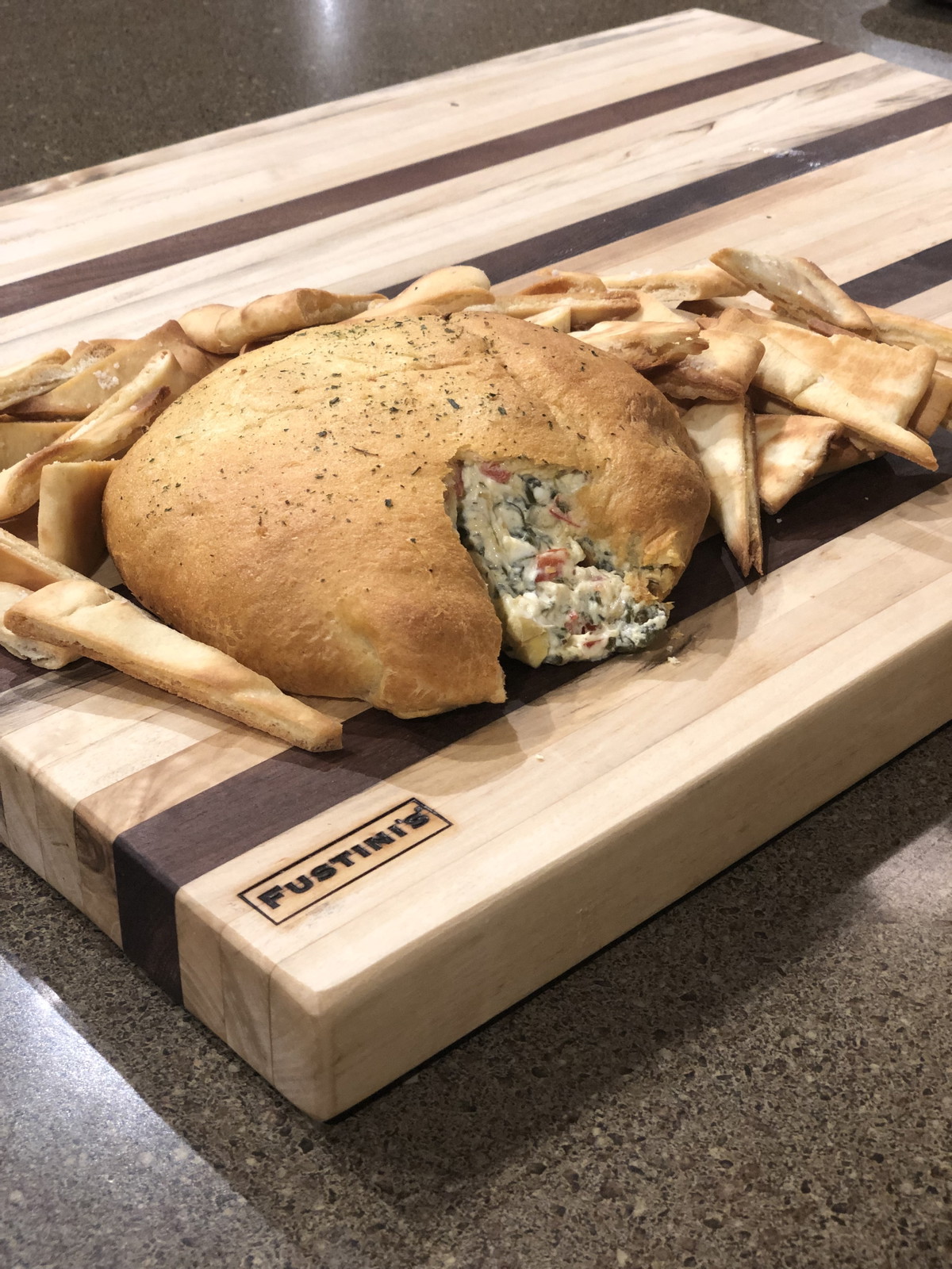 Artichoke Spinach Bomb