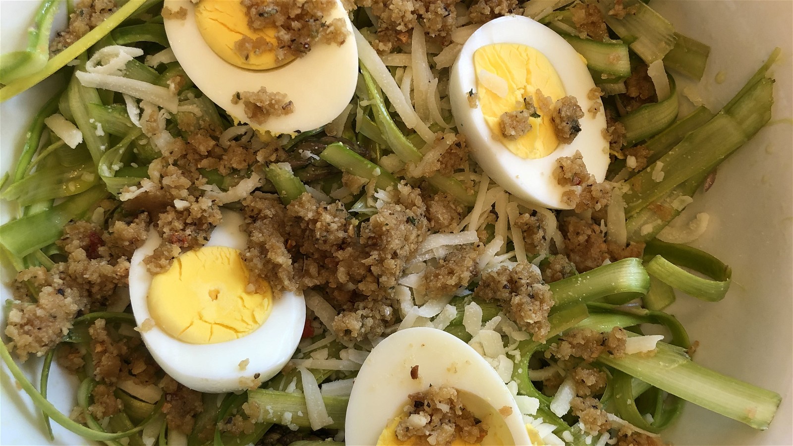Shaved Asparagus Salad