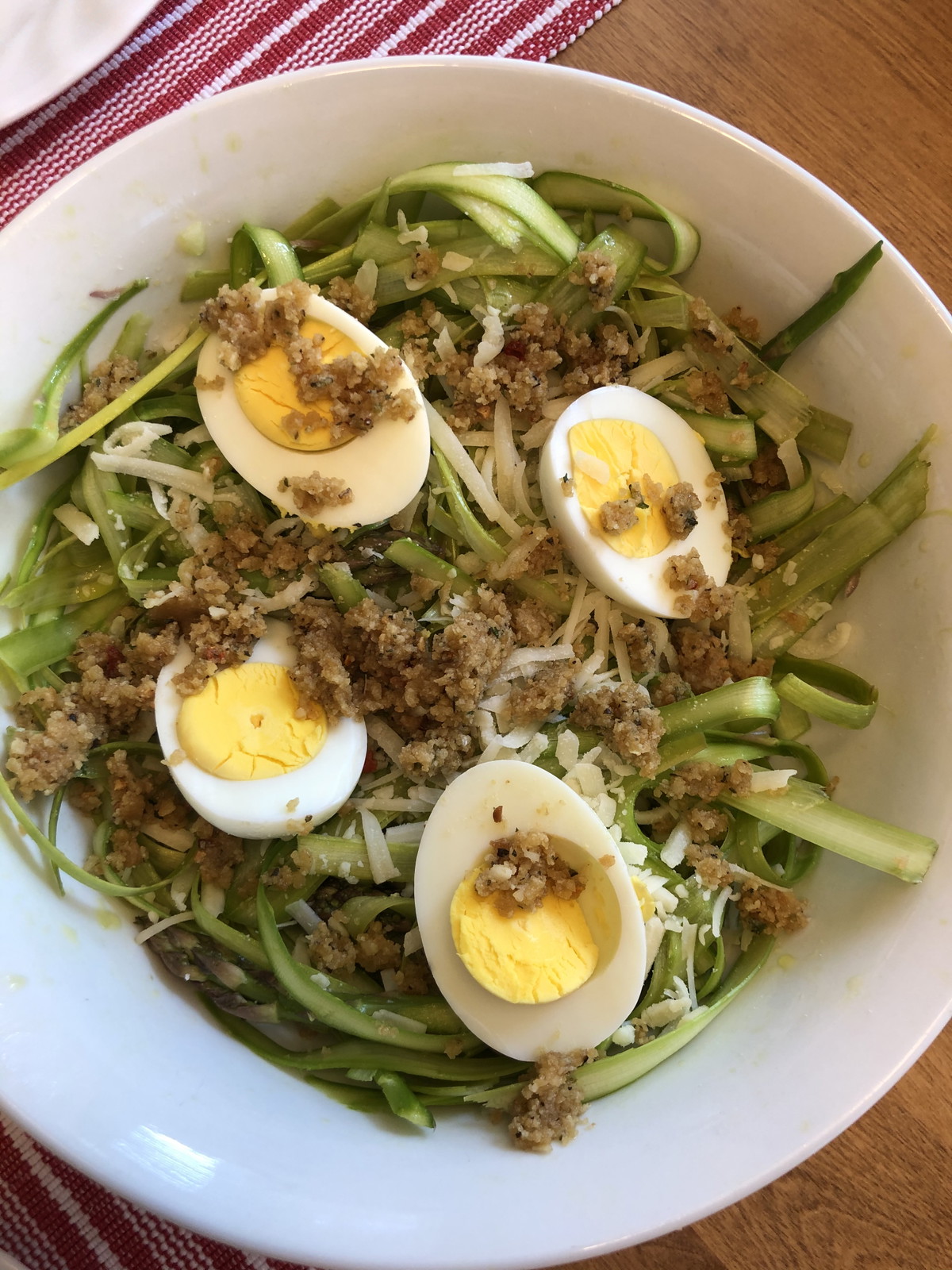Shaved Asparagus Salad