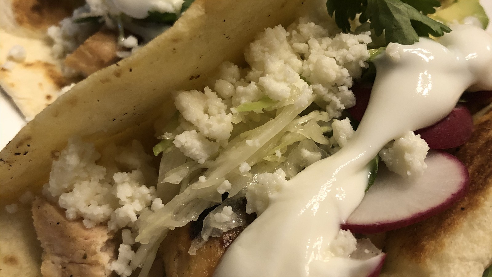 Image of Grilled Chicken Tacos with Lime Slaw