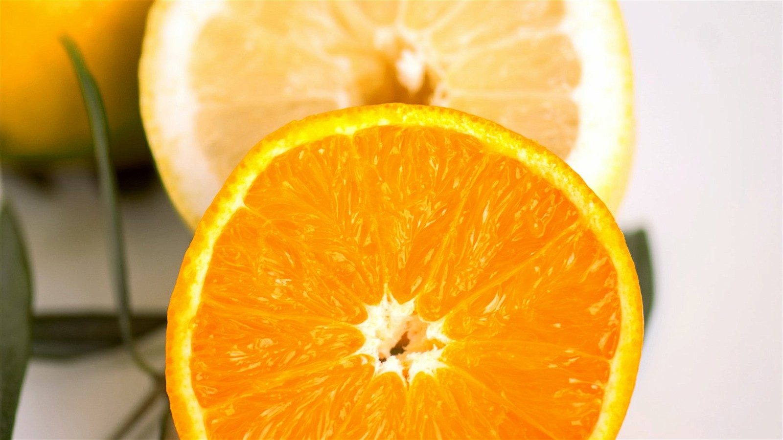 Blood Orange Chiffon Cake with Apricot Glaze