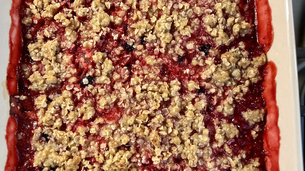 Image of Rhubarb Crisp