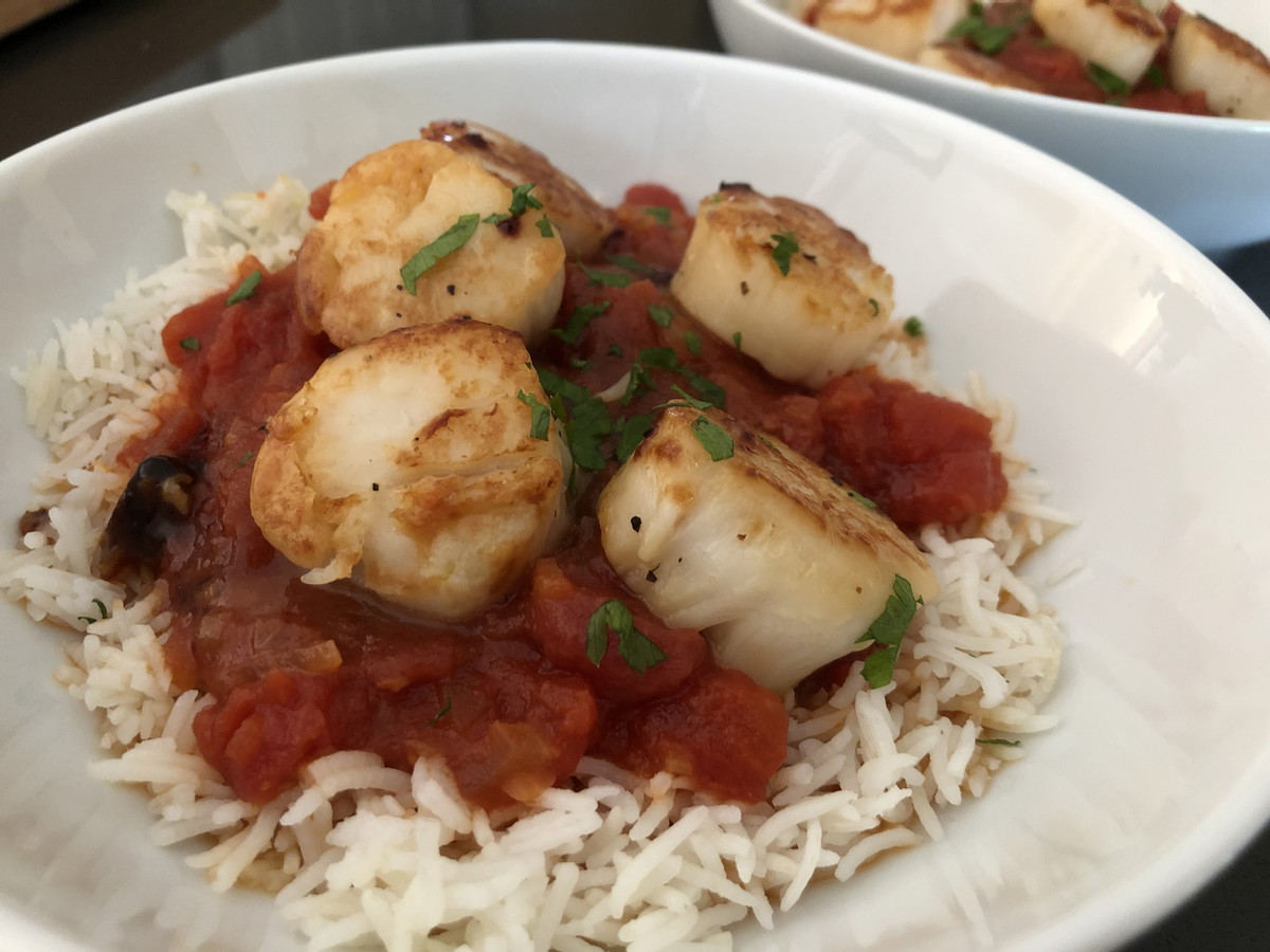 Sea Scallops Americaine