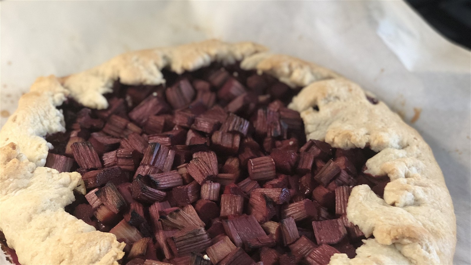 Blueberry and Raspberry Galette