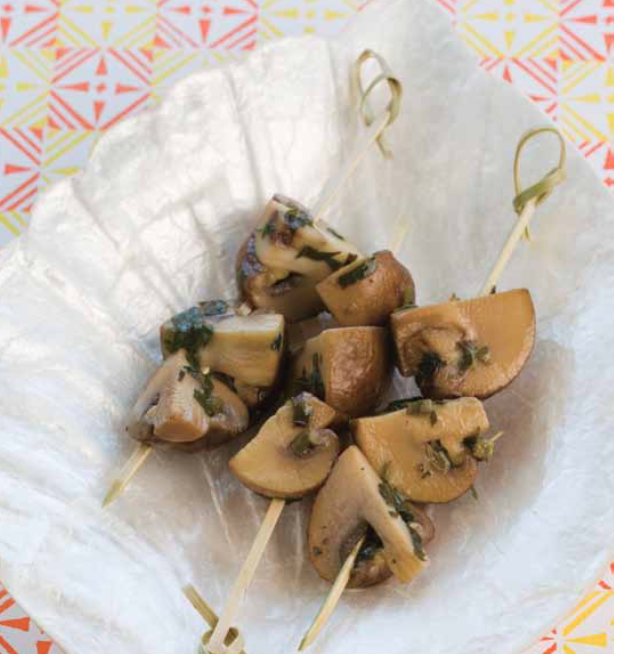 Truffle Marinated Mushrooms