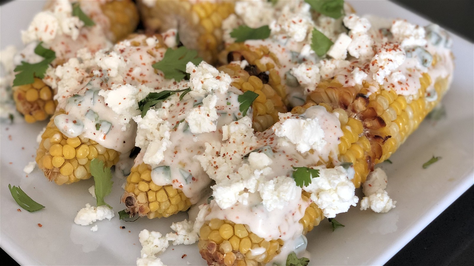 Roasted Mexican Street Corn