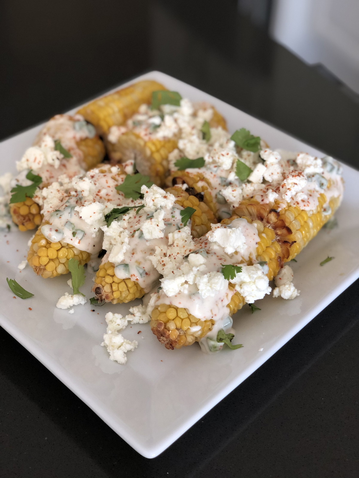 Roasted Mexican Street Corn