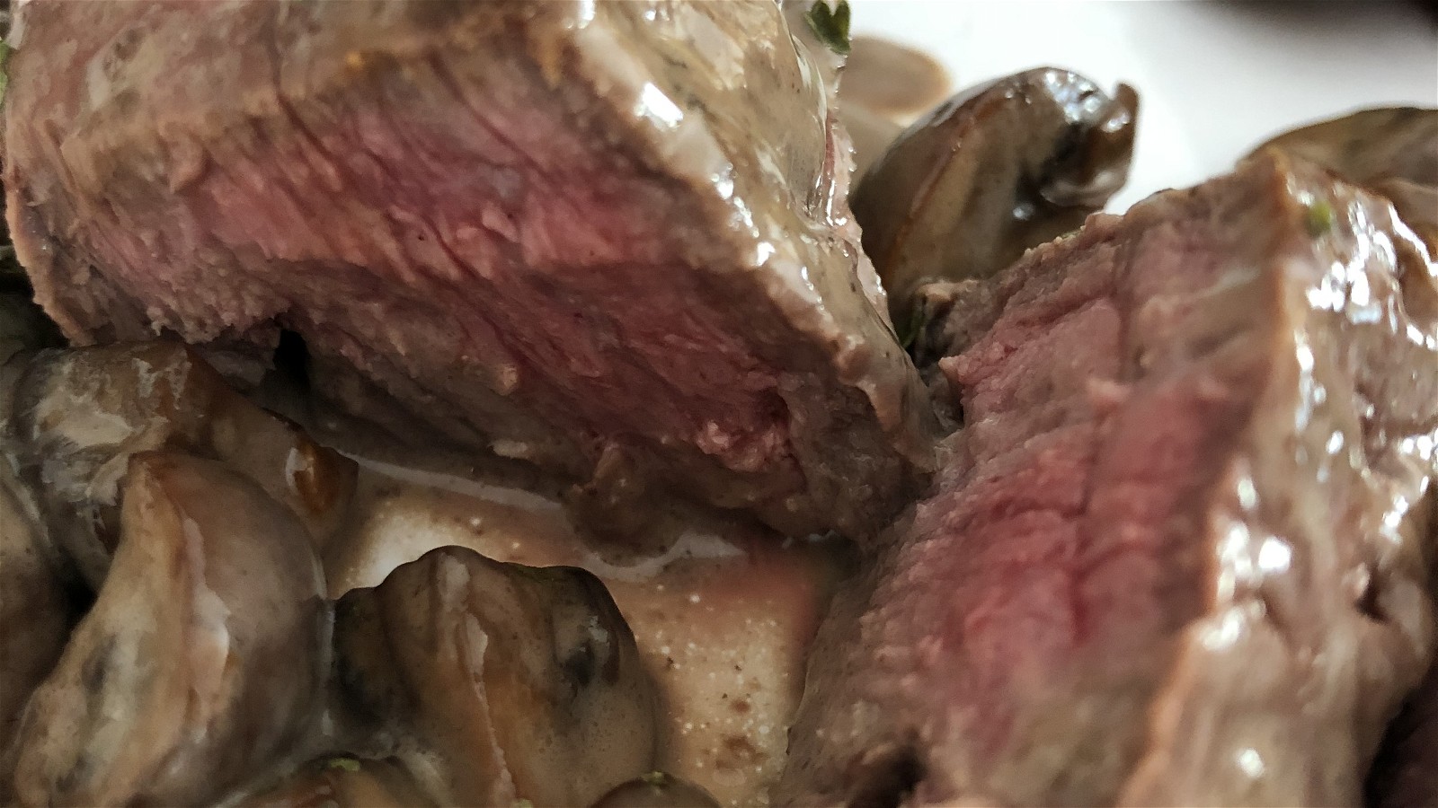 Image of Beef Tenderloin with Morel Cream Sauce