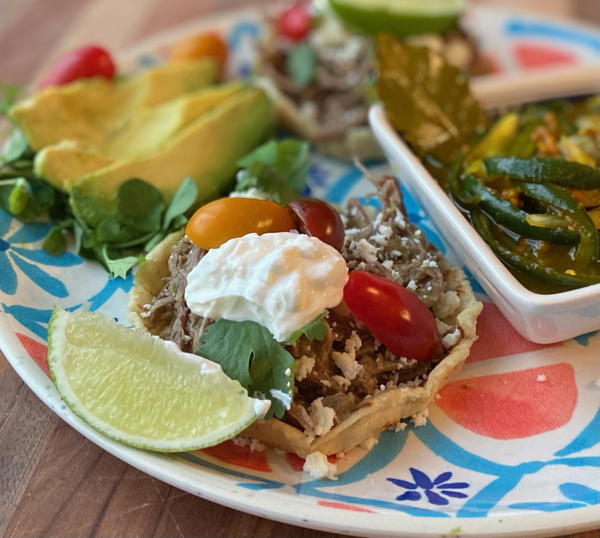 Shredded Beef Sopes