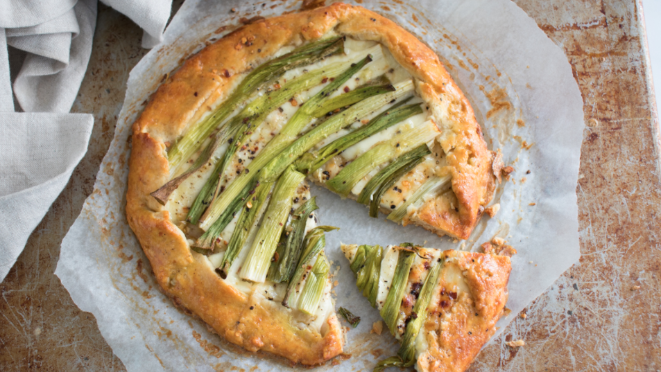 Image of Spring Onion Galette
