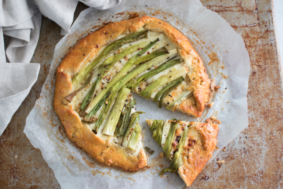 Spring Onion Galette