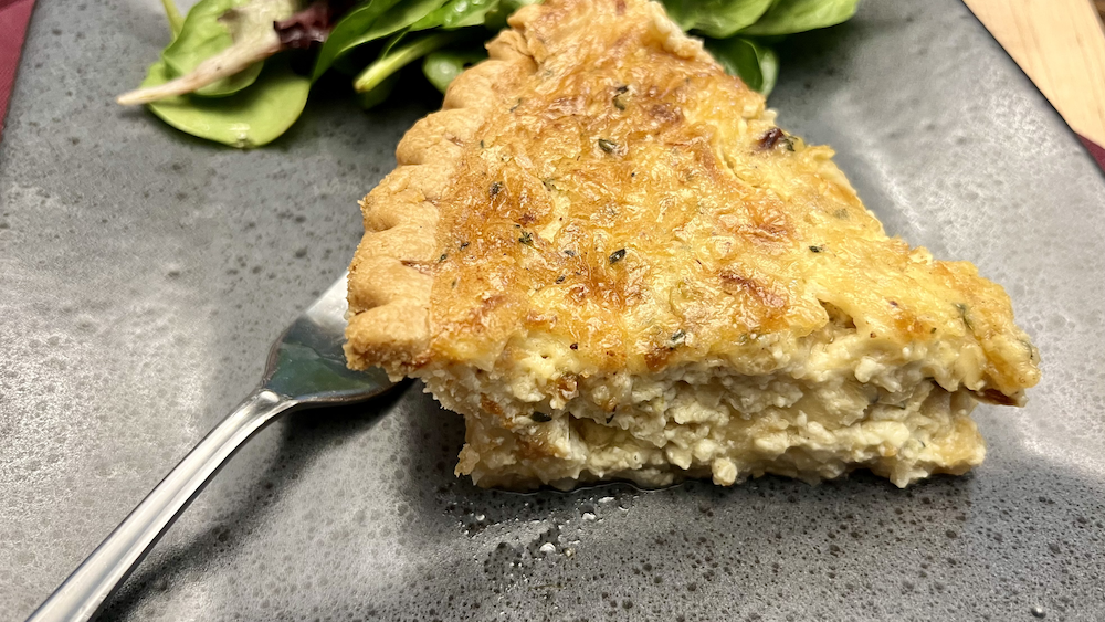 Image of Caramelized Onion and Thyme Quiche