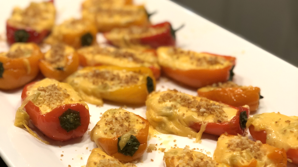 Image of Queso Stuffed Mini Peppers
