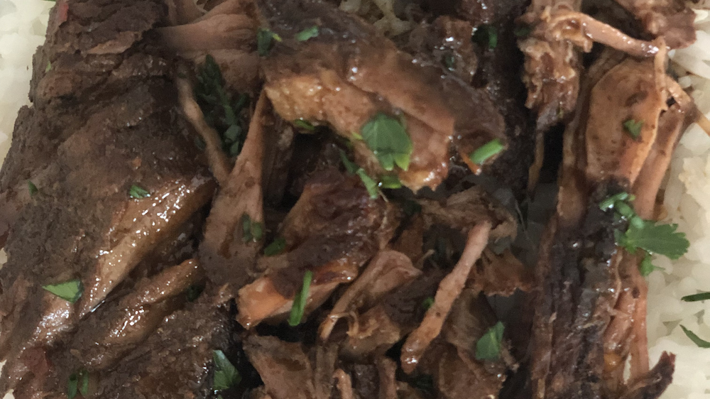 Slow Cooker Balsamic Roast Beef