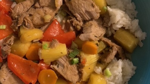 Hawaiian Ginger Pork