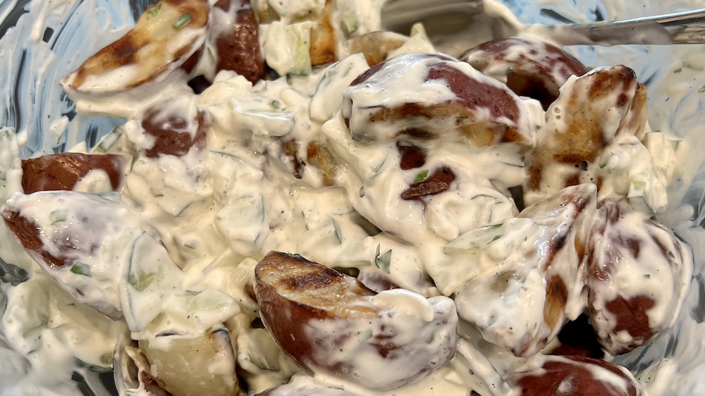 Image of Grilled Potato Salad