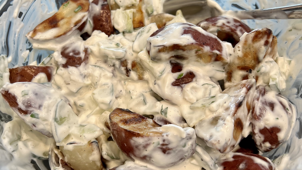 Grilled Potato Salad