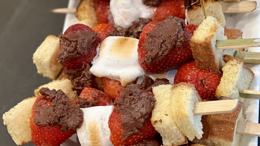 Strawberry Shortcake Skewers